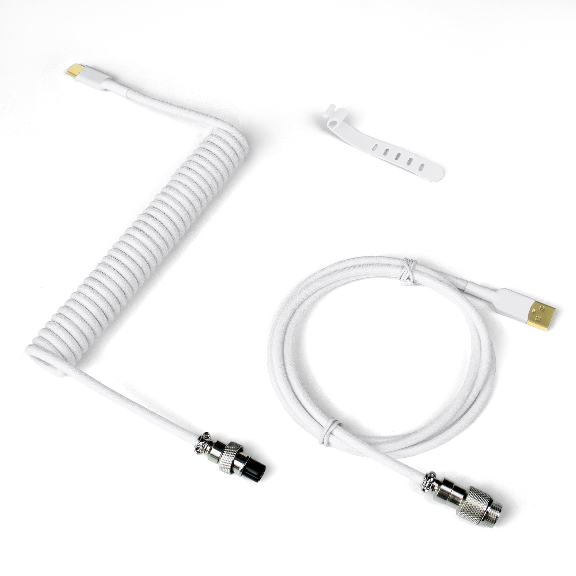Womier Pro Braided Coiled Aviator USB-C Cable
