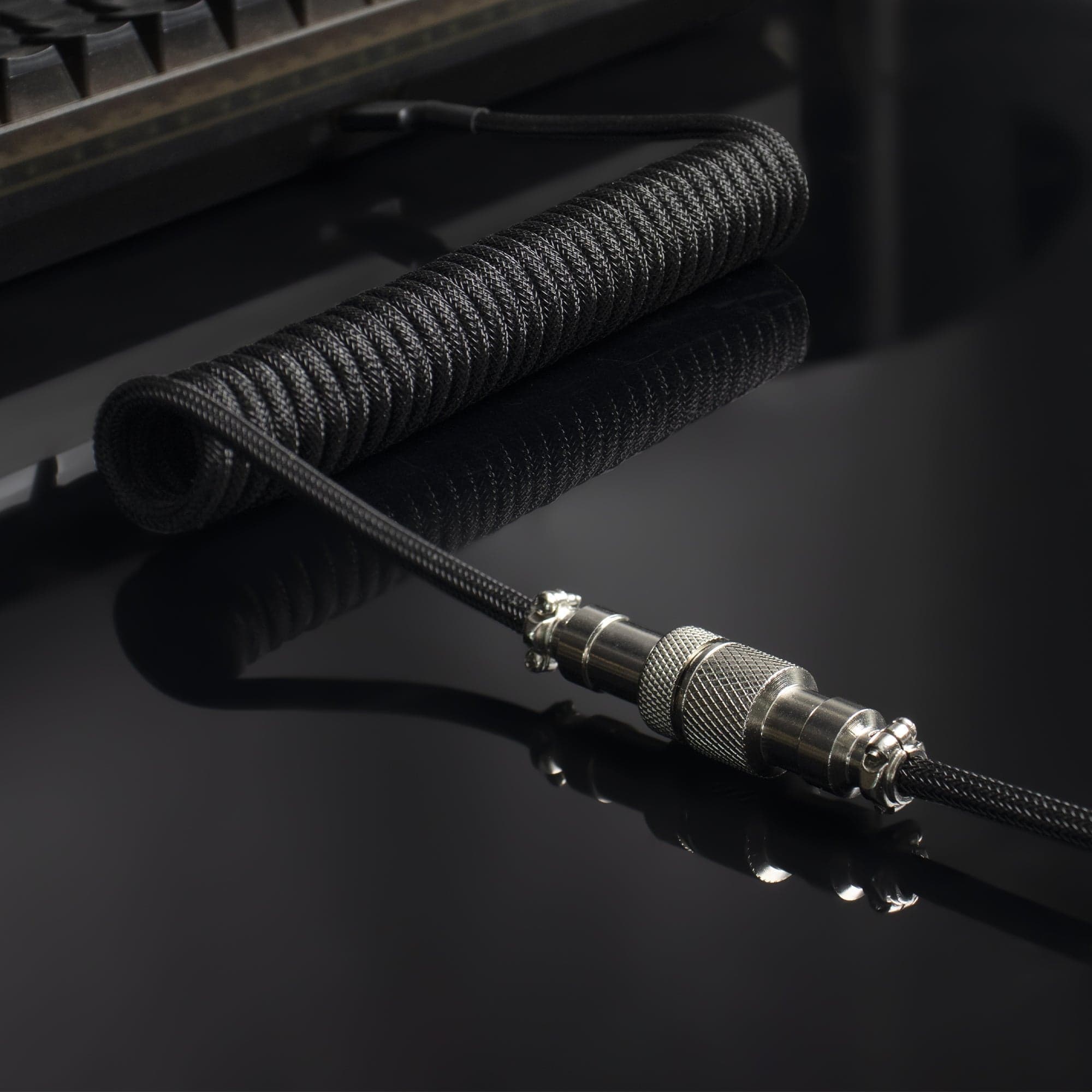 Womier Pro Braided Coiled Aviator USB-C Cable