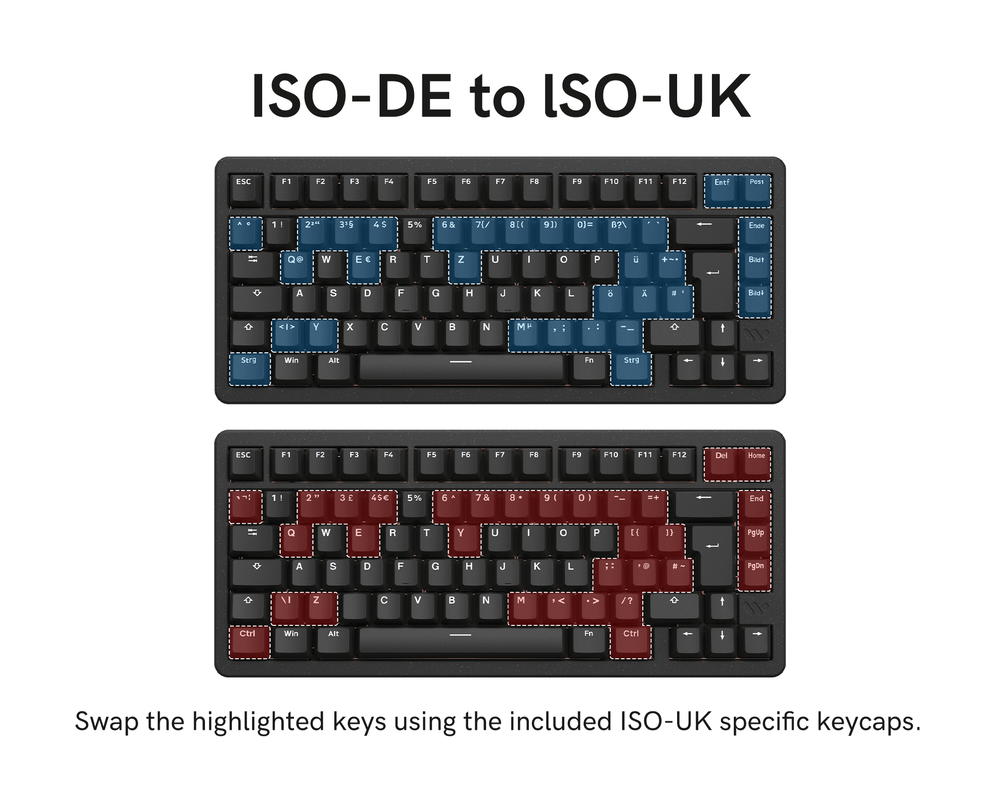Womier SK75 75% Wireless Aluminium Mechanical Keyboard