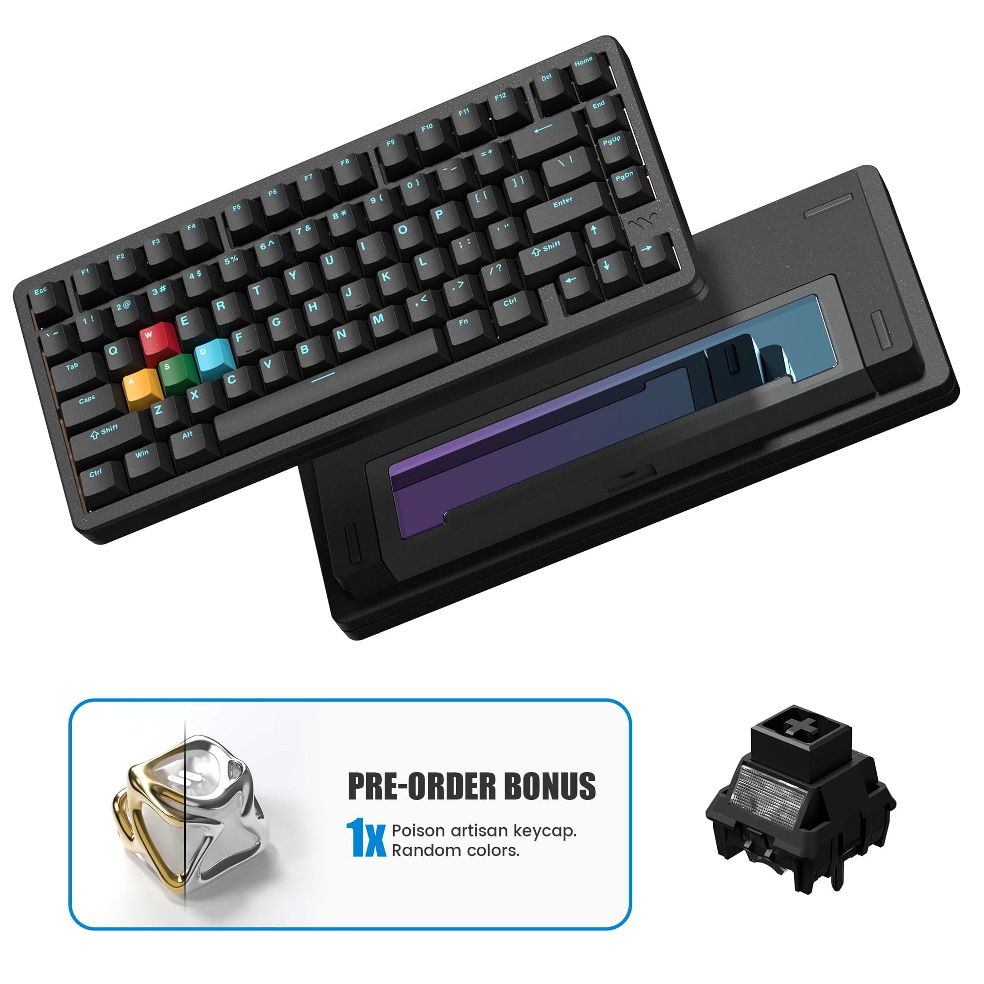 Womier SK75 TMR Magnetic Switch Aluminium Keyboard