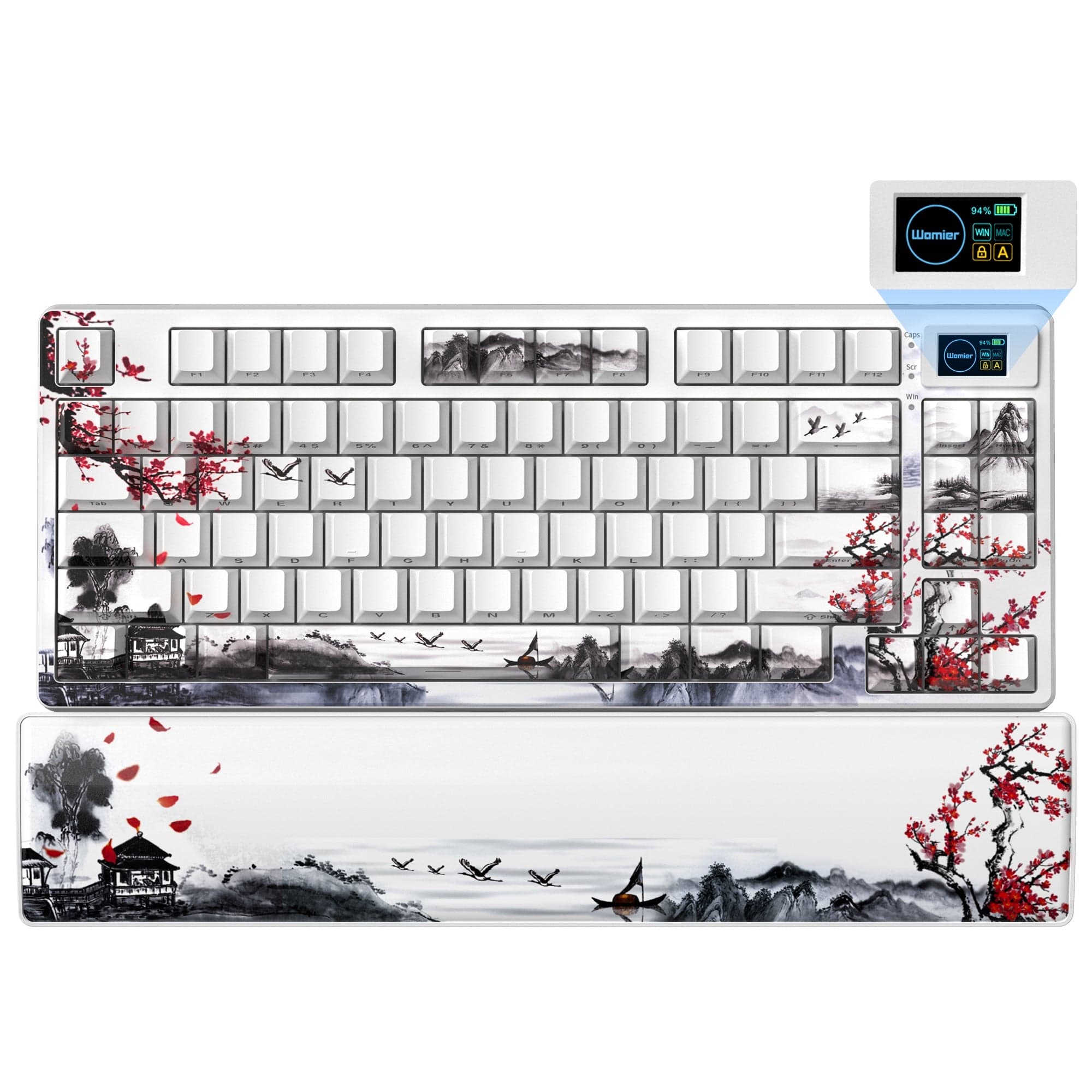 Womier SK80 Pro Themed Wireless Keyboard with Display