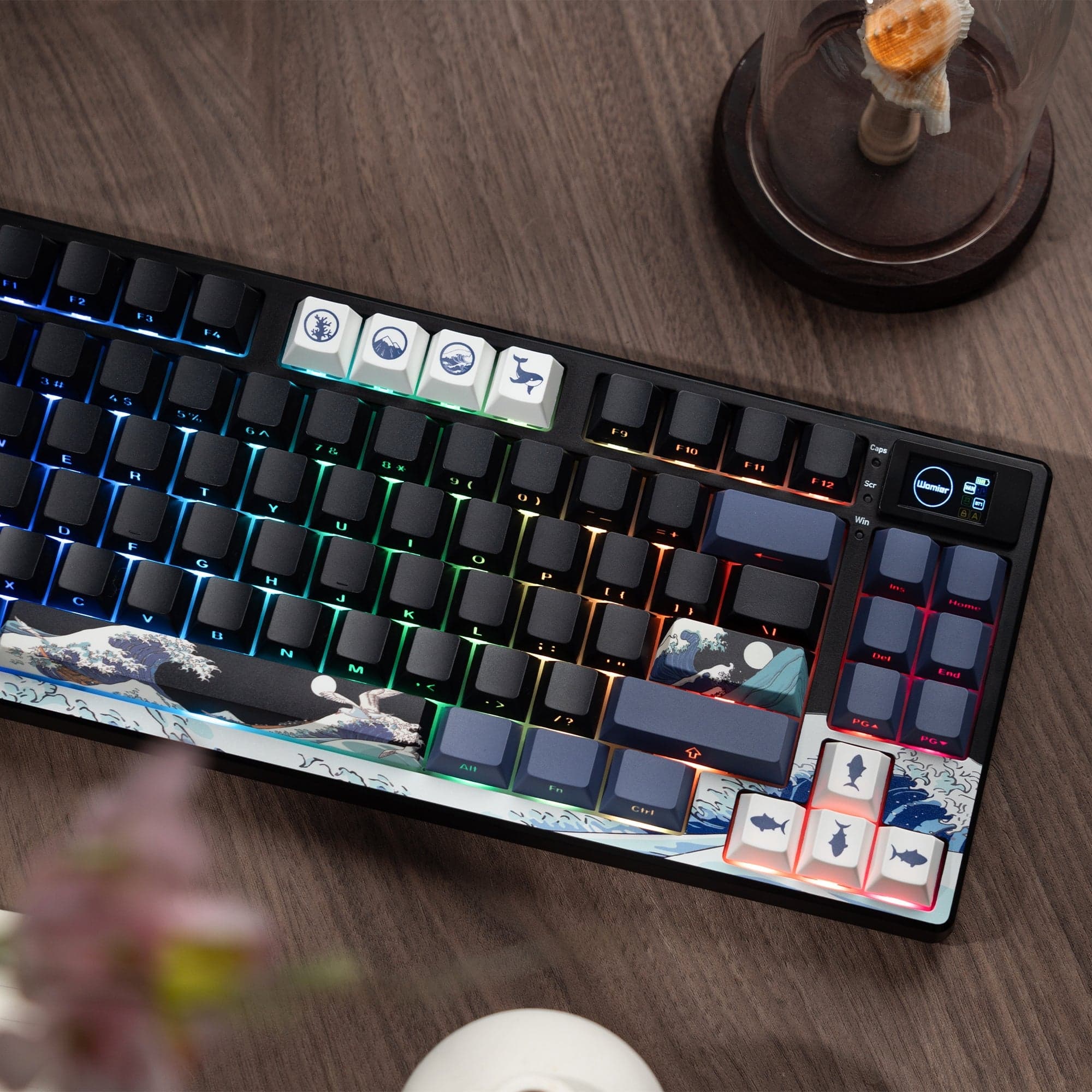 Womier SK80 Pro Themed Wireless Keyboard with Display