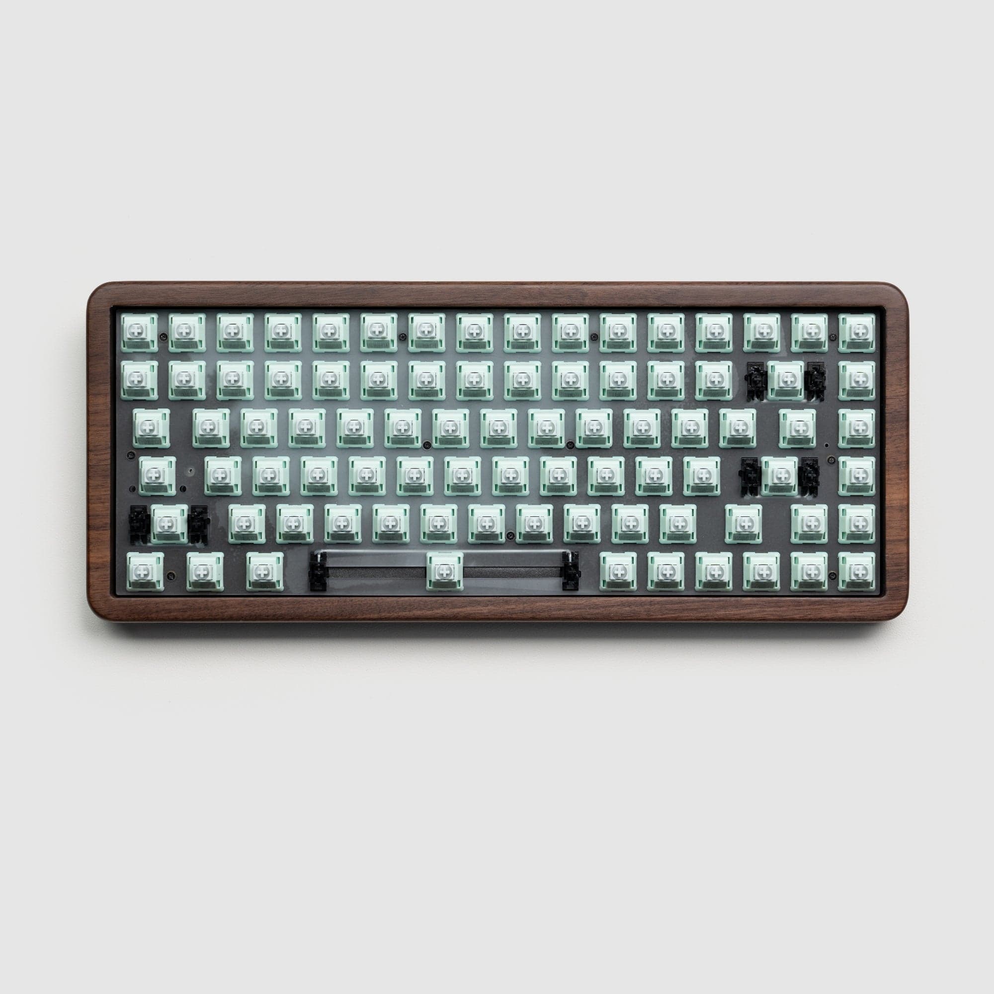 Womier WD75 Walnut Wood Wireless Mechanical Keyboard
