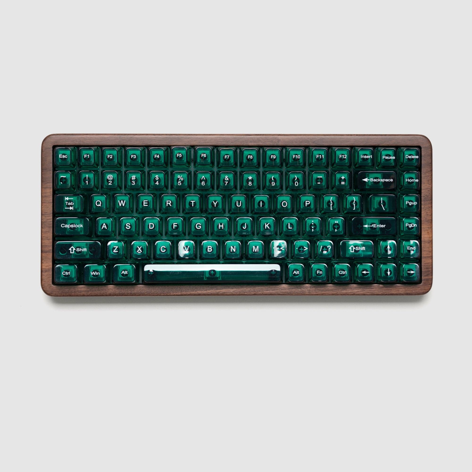 Womier WD75 Walnut Wood Wireless Mechanical Keyboard